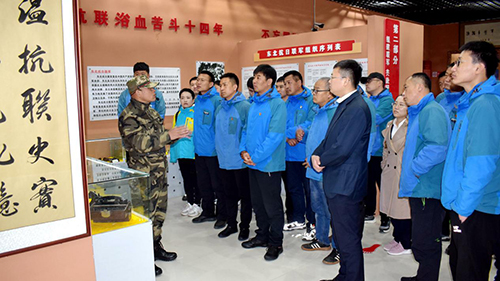 公司北景區(qū)運營黨支部“奮斗百年路 啟航新征程--學(xué)黨史、悟思想、辦實事、開新局”寒蔥嶺密營遺址愛國主義教育實地考察主題黨日活動